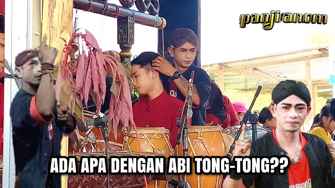 ADA APA DENGAN ABI TONG TONG ?? JATHILAN PANJI ANOM • LIVE RELOKASI PASAR GODEAN