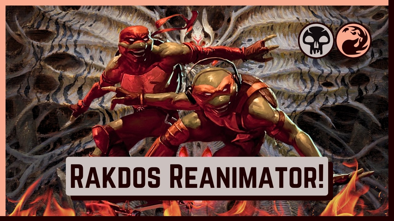 🔥 Надежный реаниматор Ракдоса! | Стандартный формат TMNT! | MTG Arena