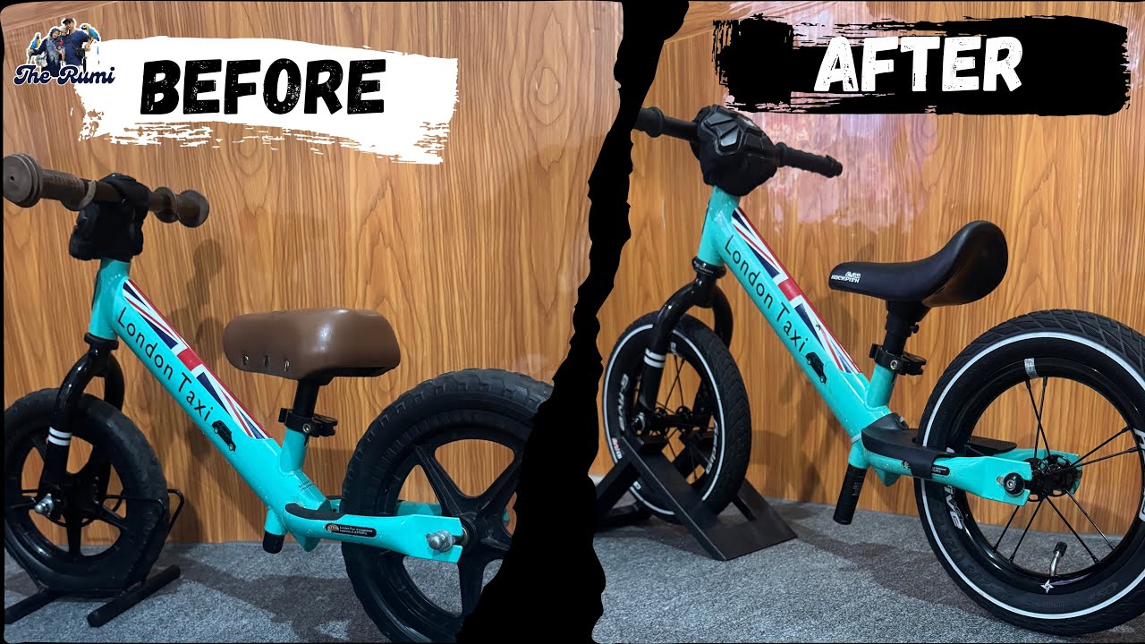 UPGRADE PUSHBIKE ANAK LOW BUDGET READY TO RACE | Wheelset Gipspy G-Five, Saddle Rockfish C50
