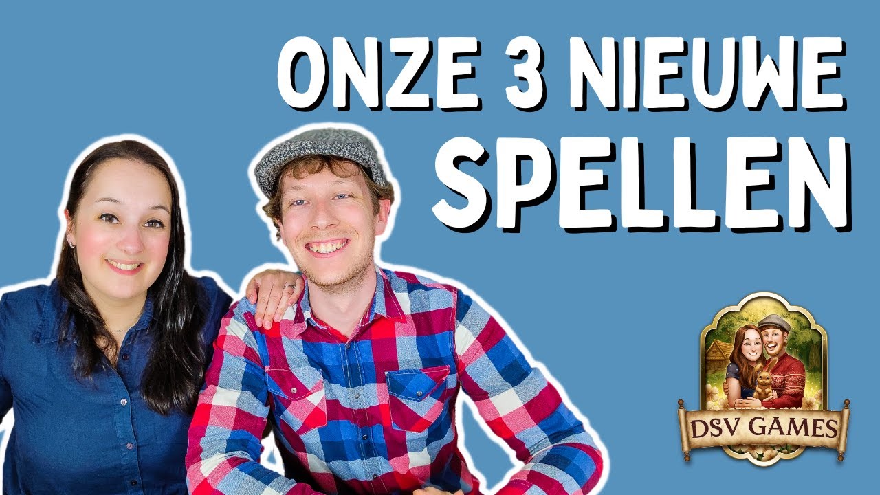 Onze 3 nieuwe spellen en een pre-order-week!