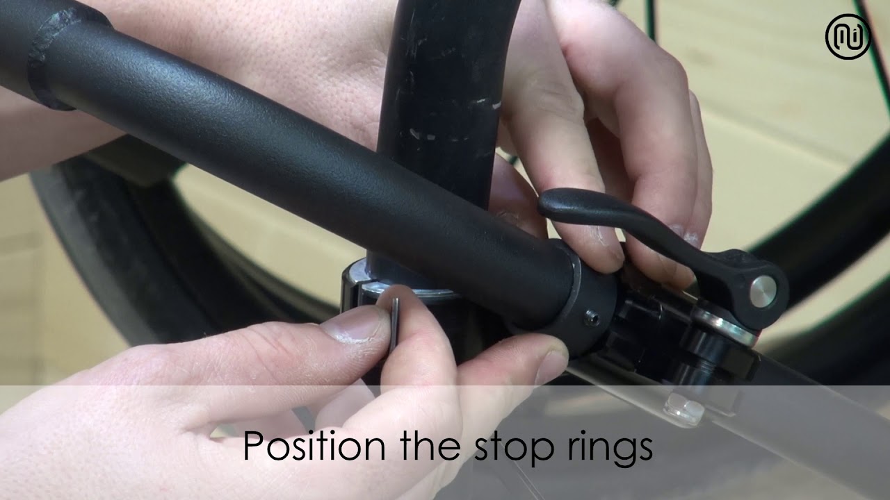 One assembly tutorial - Assembly on a rigid framed chair of K4 variety