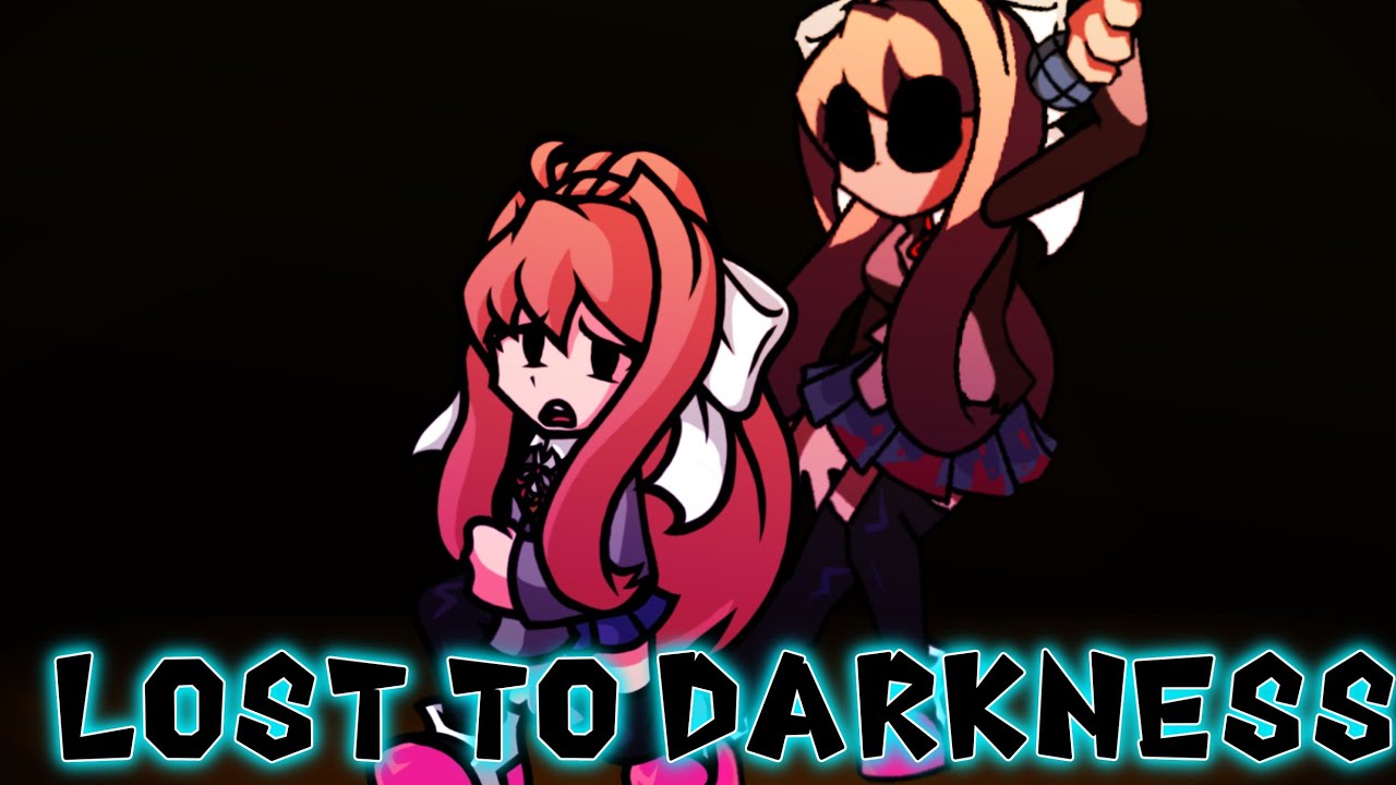 Lost To Darkness But it's Monika vs Asmodeus | FNF COVER