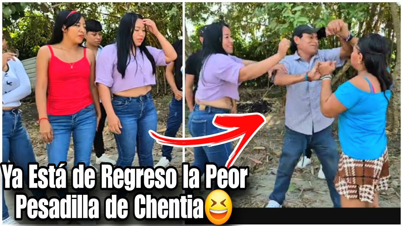 Nomas llegó ingrid trucha corrió a abrazarla y chentia a tron4rle la cara🤣