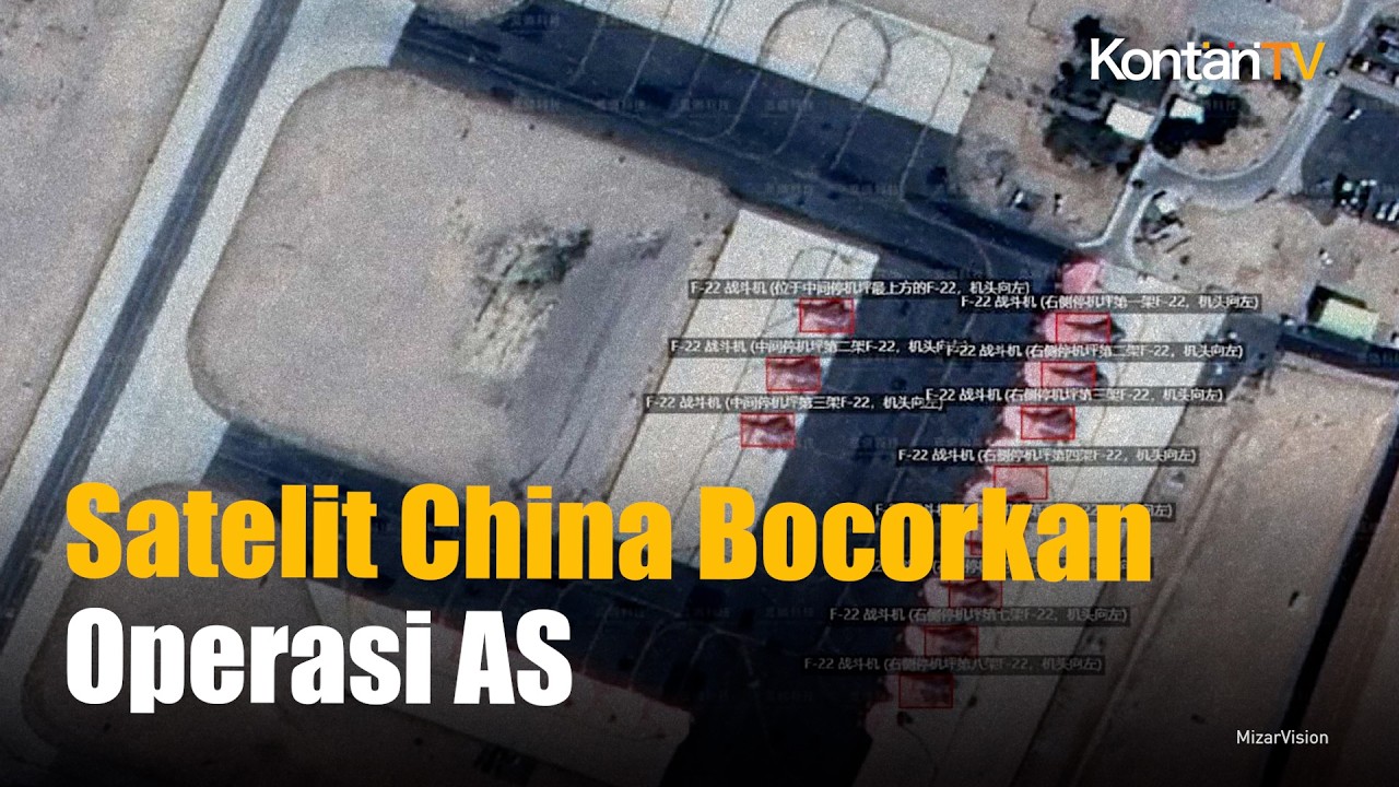Satelit China Bongkar Rahasia Operasi Militer AS! Beberapa Hari Kemudian Iran Menyerang