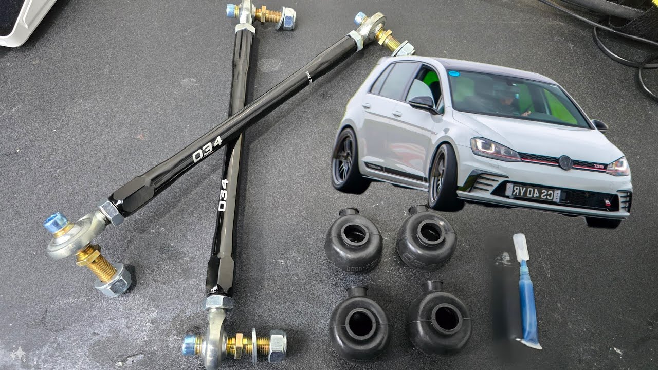How to INSTALL 034 Motorsport Spherical Front EndLinks | MK7 GTI, AUDI A3