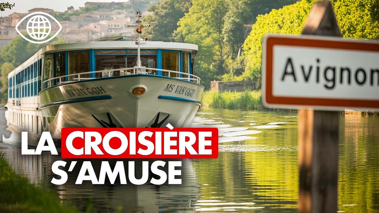 Visiter la FRANCE autrement : IMMERSION à bord d’une CROISIÈRE sur le RHÔNE - Reportage - AMP