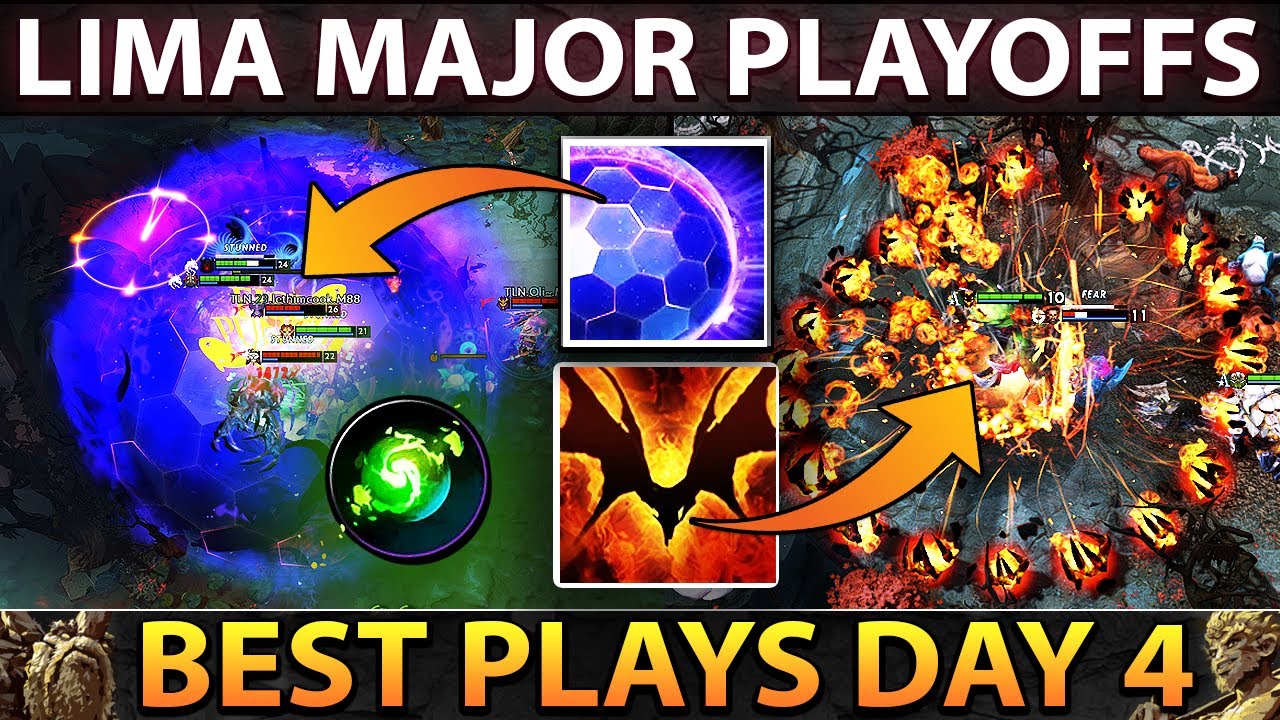 Dota 2 Best Plays of Lima Major - Playoffs Day 4