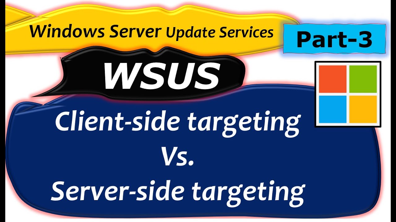 Windows Server Update Services (WSUS)-Part 3 #activedirectory #windows #education #windowsserver