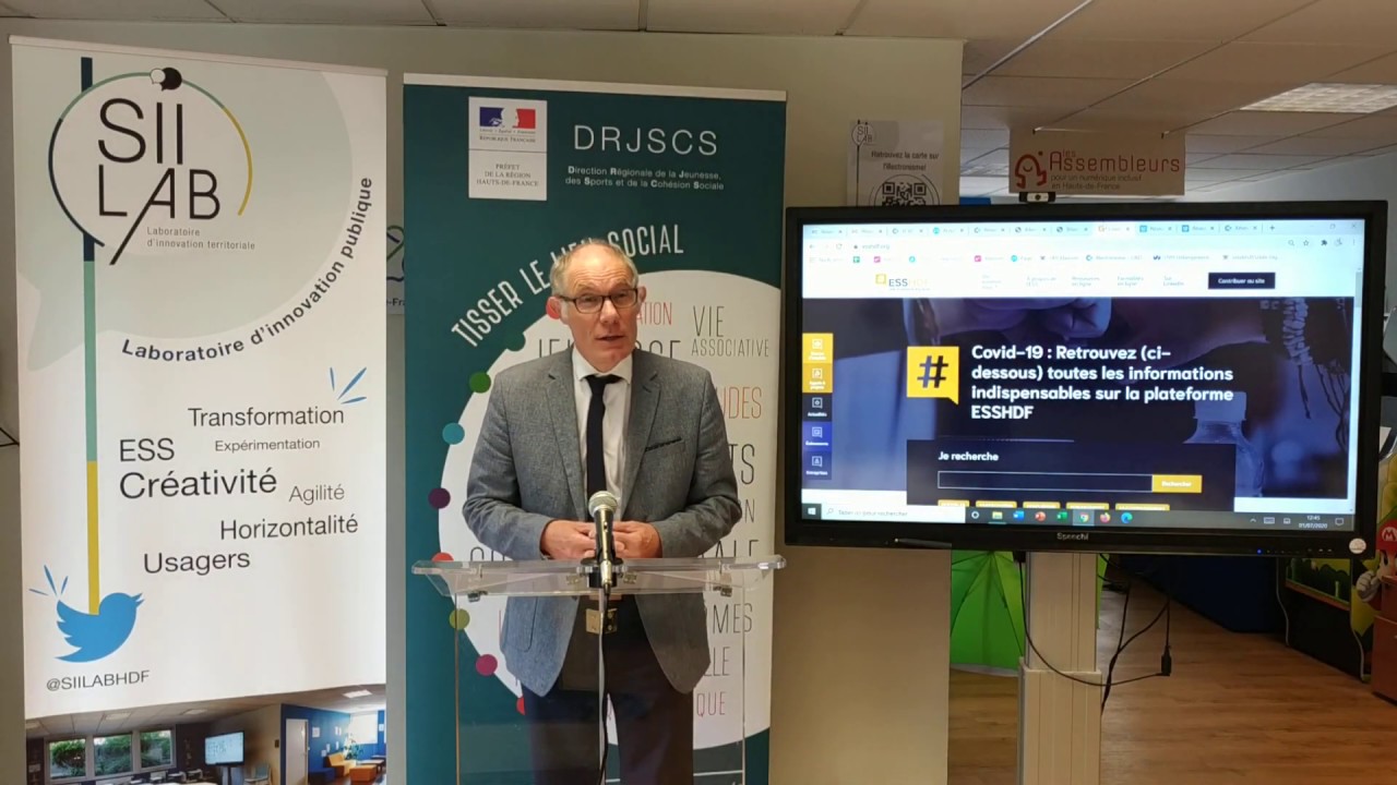 DRJSCS HDF / SIILAB : Andr&eacute; Bouvet, directeur, intervention LMA 1er juillet