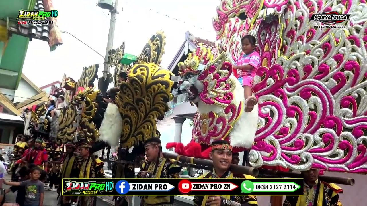 BISIKAN CINTA BUROK KARYA MUDA LIVE DESA PULOLAMPES 09 FEBRUARI 2025
