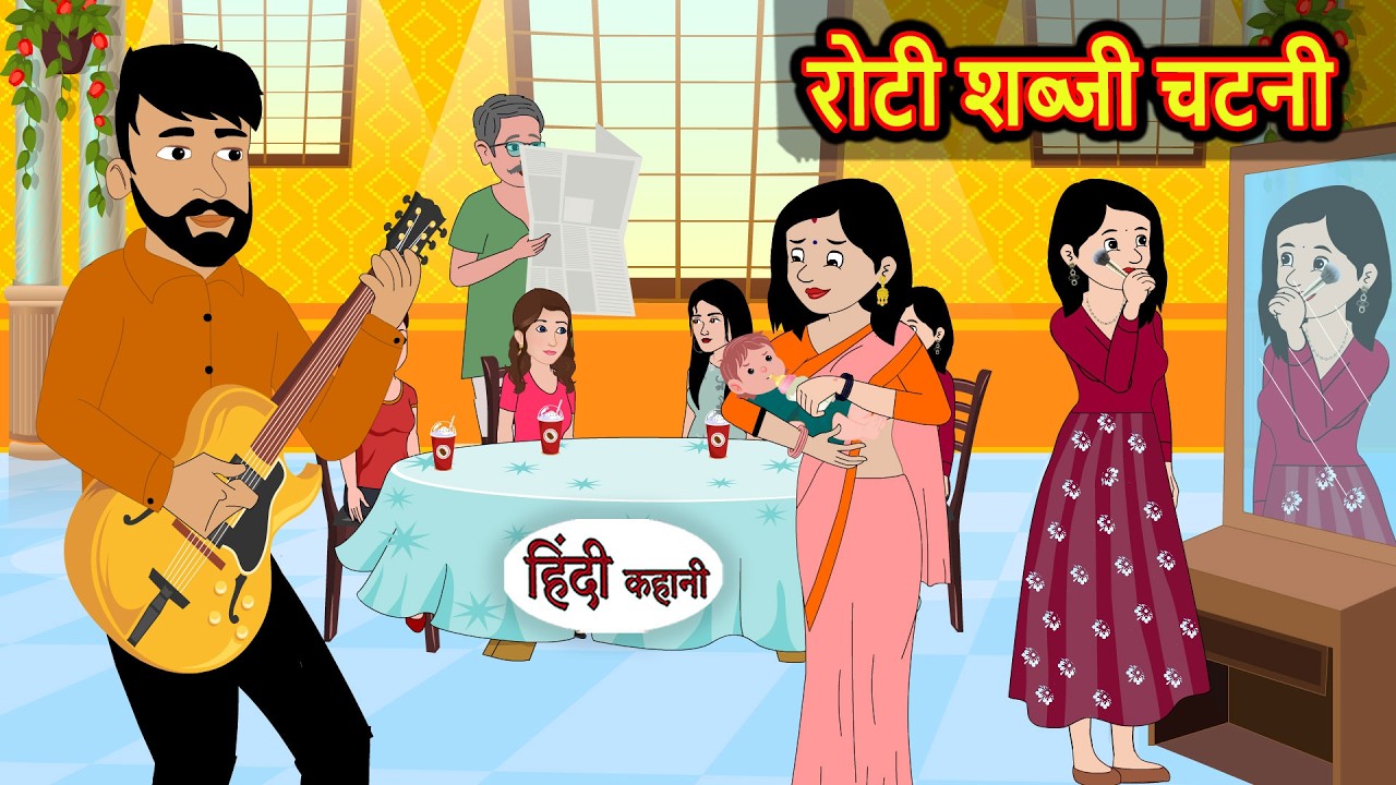 रोटी शब्जी चटनी | Stories in Hindi | Best Stories | Kahani TV | Funny Story | Kahani