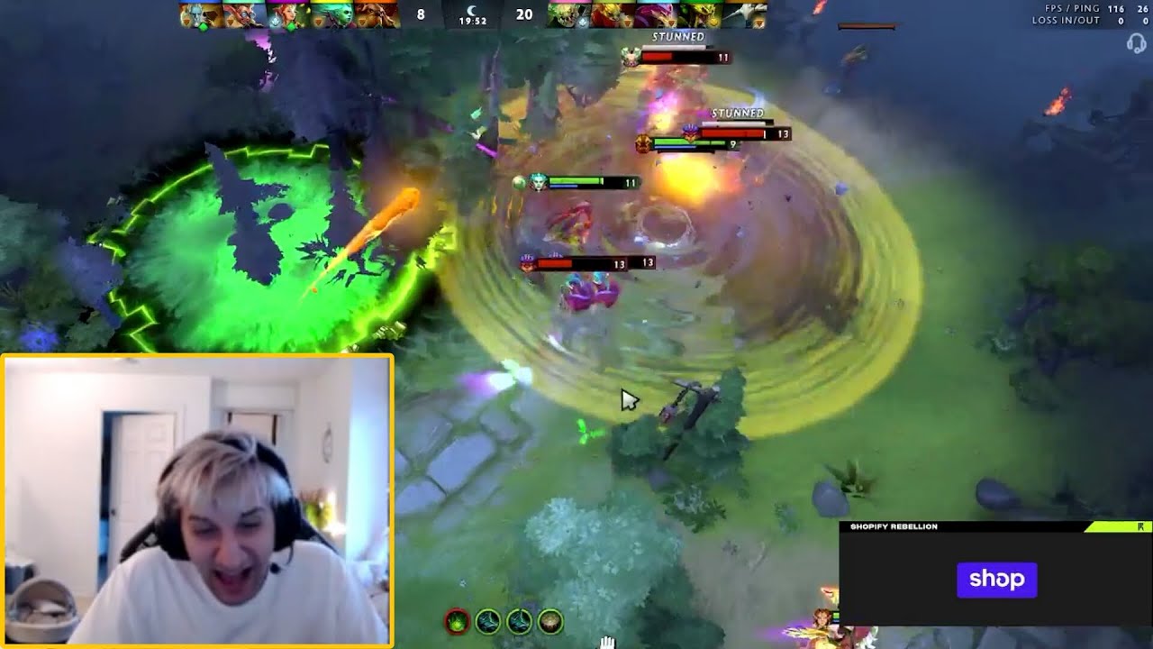 Arteezy changes the speech from 