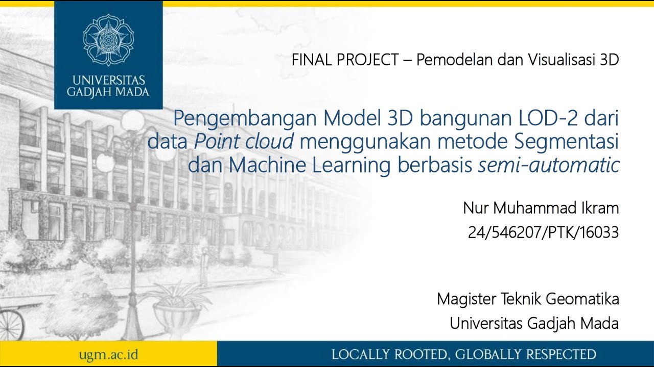 Final Project | Pemodelan dan Visualisasi 3D - Pengembangan Model 3D LOD-2