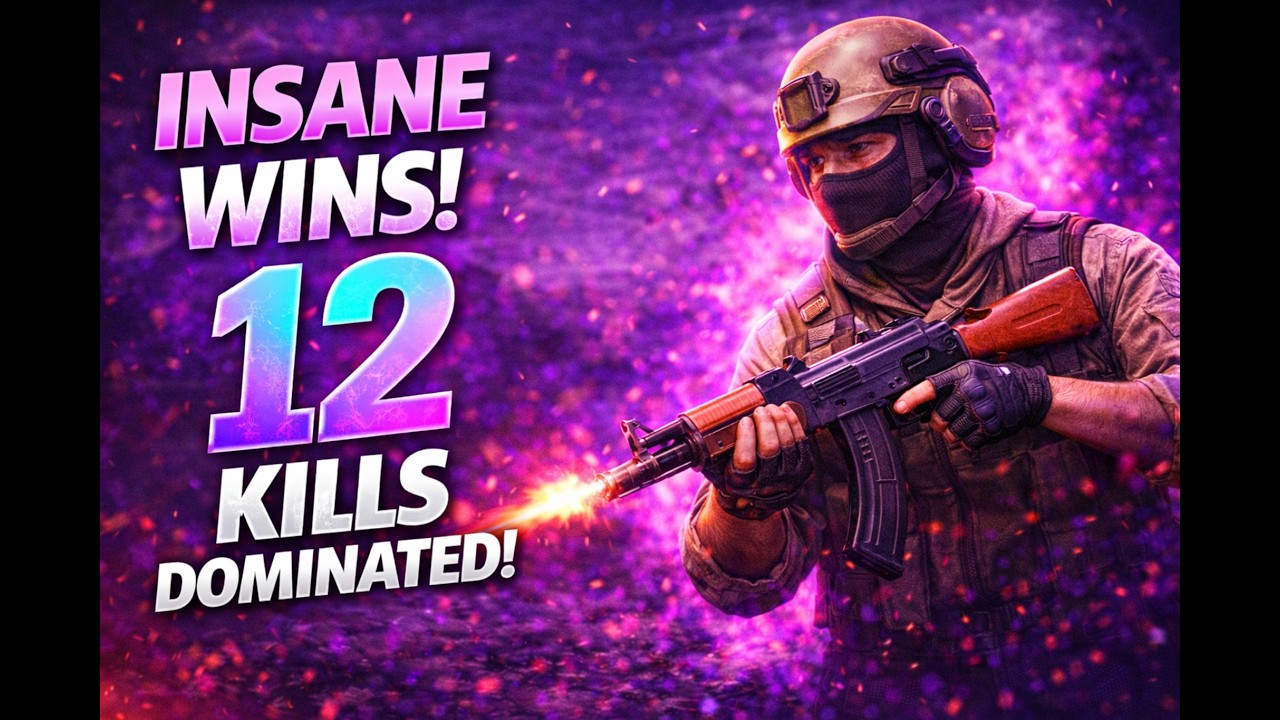 “Unstoppable 12 Kill Game! 💀 Full Squad Wipe | PUBG Mobile”