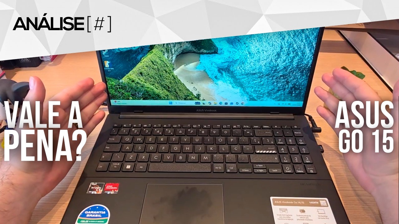 ASUS VIVOBOOK GO 15 Ryzen 5 7520u - Esse NOTEBOOK vale a pena? É bom para jogos?
