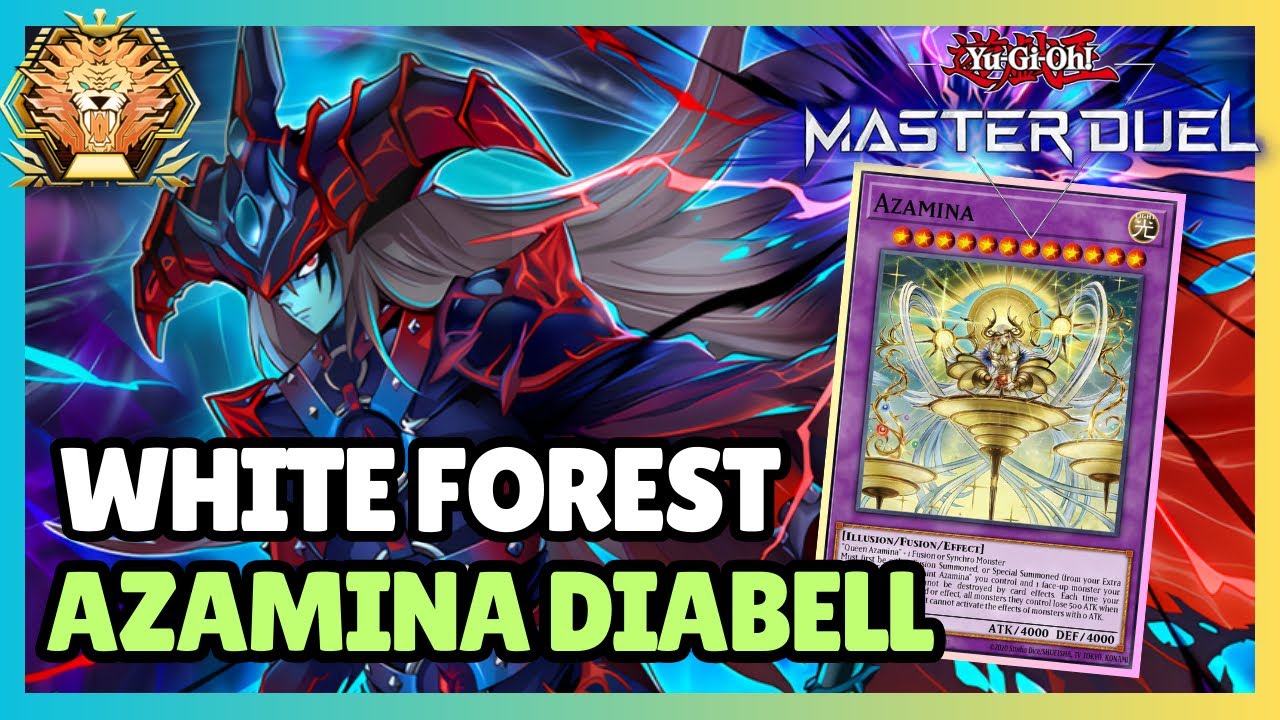 Dark Magician of Destruction + White Forest Azamina is Broken - Ranked Duels [Yu-Gi-Oh Master Duel]