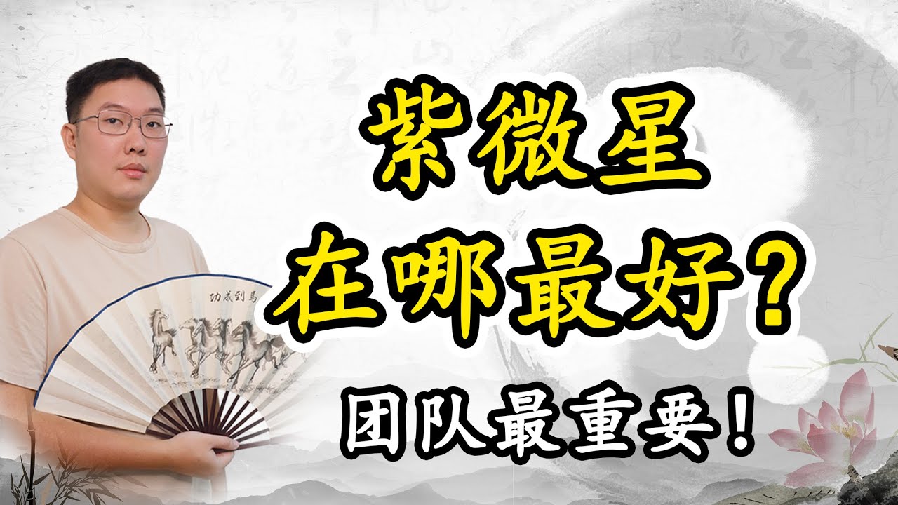 紫微星在哪最好？团队最重要！