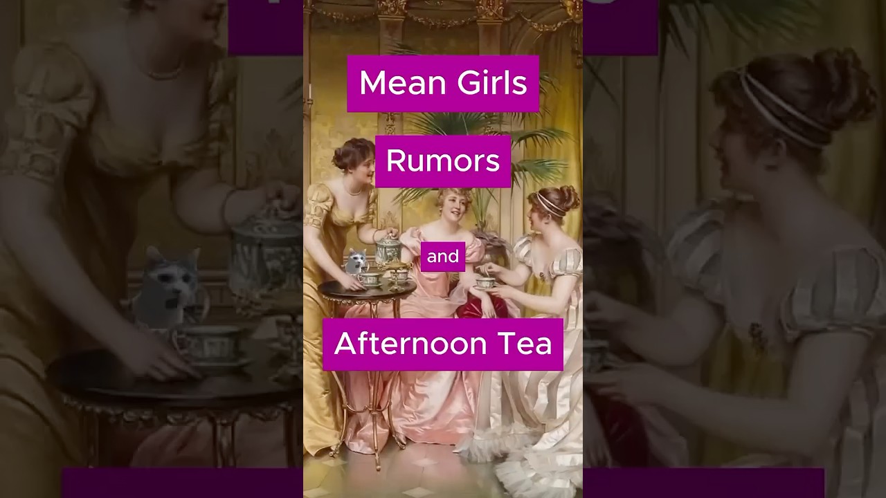 The tradition of afternoon tea was started by a mean girl. #afternoontea