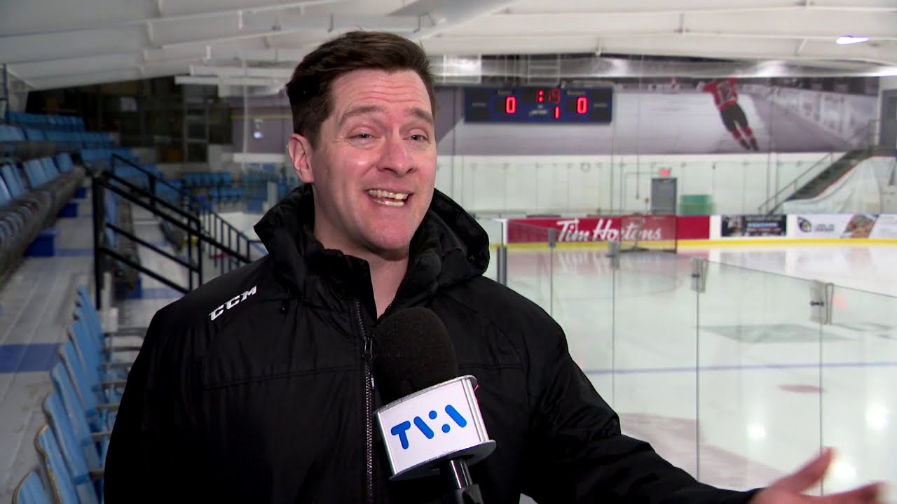 L'ESPRIT SPORTIF  Mouvement retour hockey mineur- Remparts Patrick Roy- Thomas Caron- J.-S Desgagnés