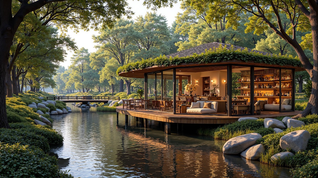 Tranquility Lakeside Cabin Jazz | Tropical Escape With Gentle Jazz & Nature Therapy For Relax, Study