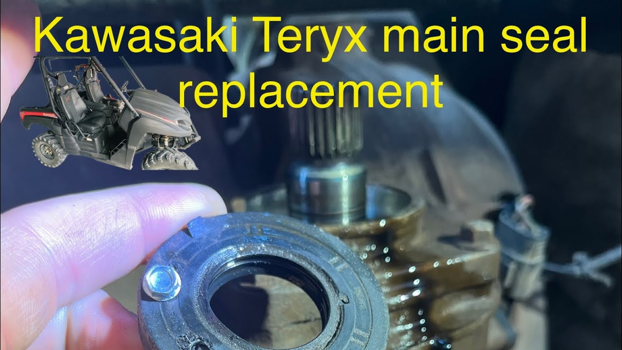 Teryx crankshaft seal easy replacement