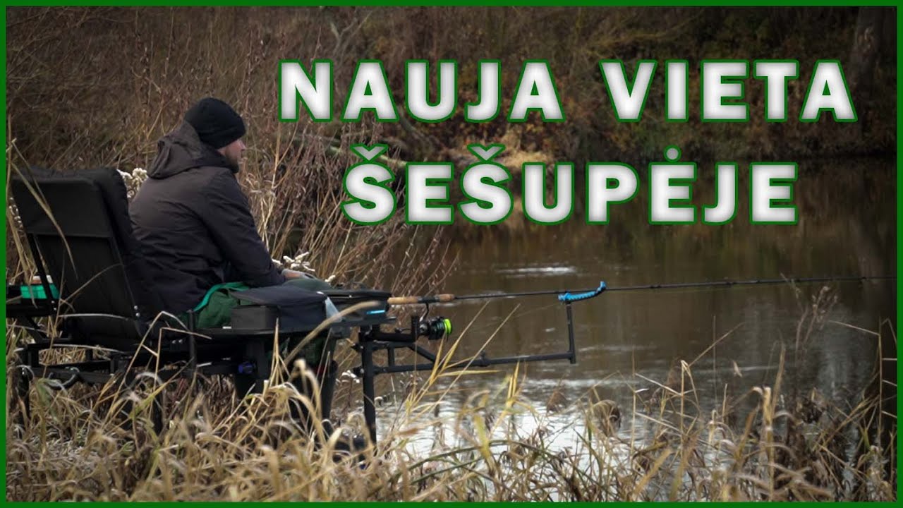 Naujos vietos Šešupėje su feederiu paieškos | @FishinginsideTV #11 #feederfishing #žvejyba #lietuva