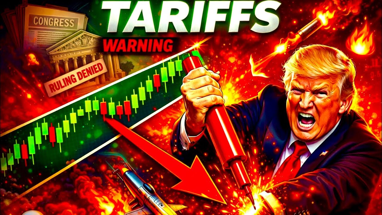 DONALD TRUMP ODPOWIADA NA PODWYŻSZENIE CŁ&Oacute;W GLOBALNYCH O 15%!!! 🚨PRZEWIDYWANIA DLA RYNKU GIEŁDOWEGO🔥