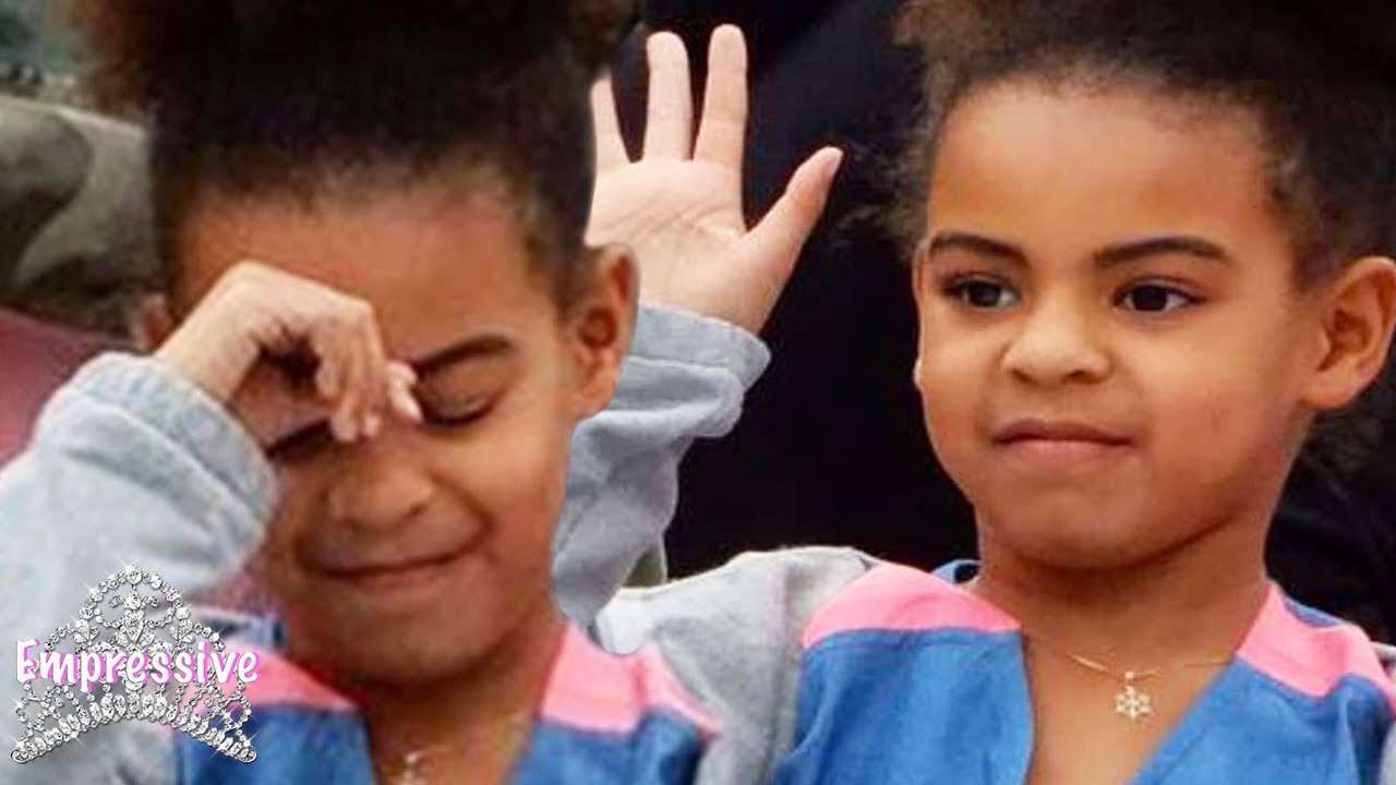 Blue Ivy gets embarrassed by Beyonce!
