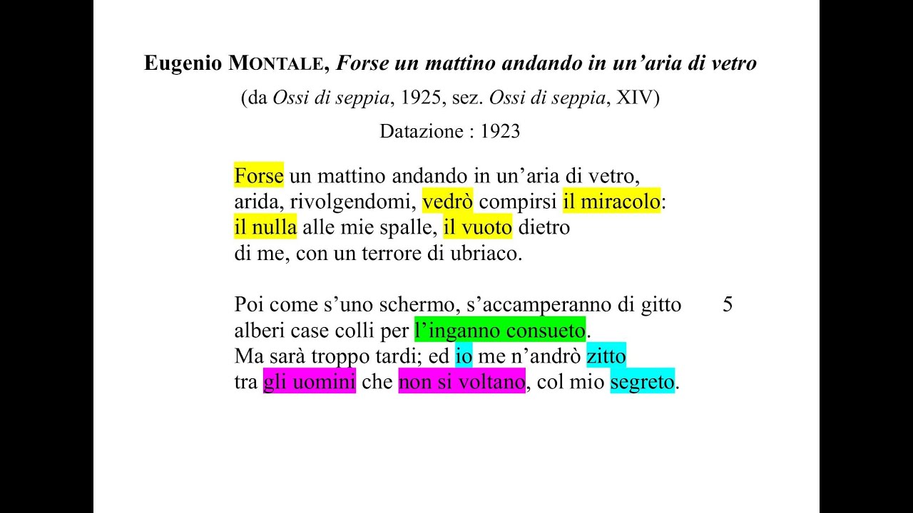 Eugenio Montale, 