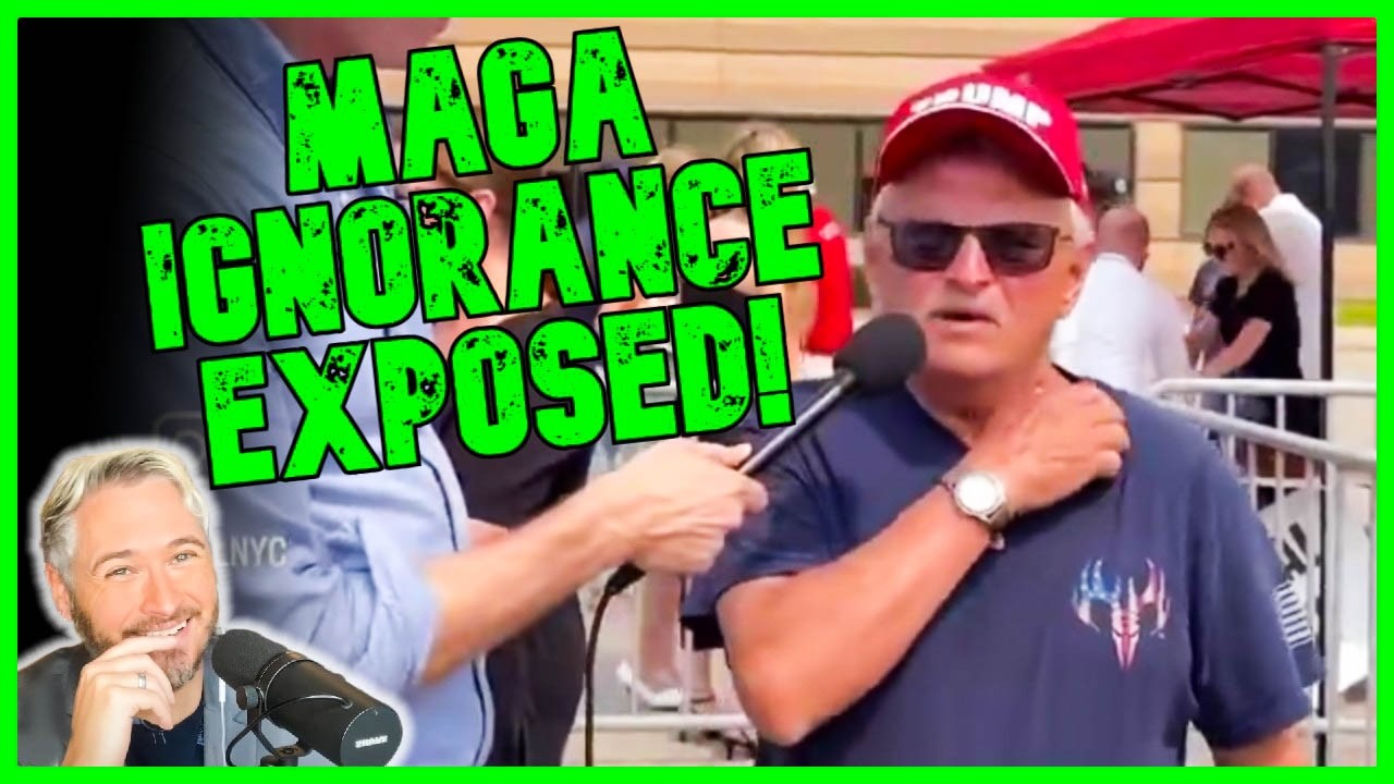 Сторонник MAGA В ПАНИКЕ и не может ответить на простой вопрос!! | The Kyle Kulinski Show
