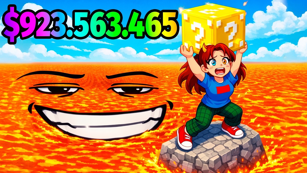 😱ВЫЖИТЬ в ЛАВЕ для БРЕЙНРОТ Survive LAVA For Brainrots!