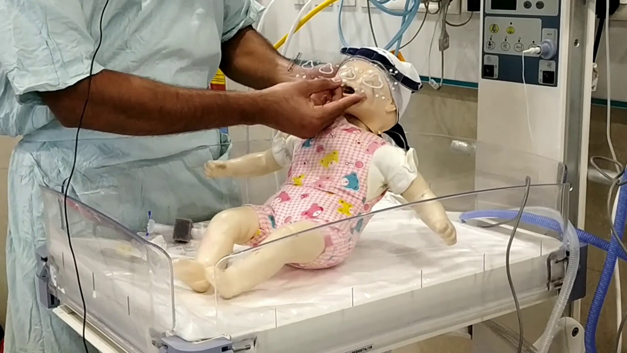 How to use CPAP machine in NICU - Hindi