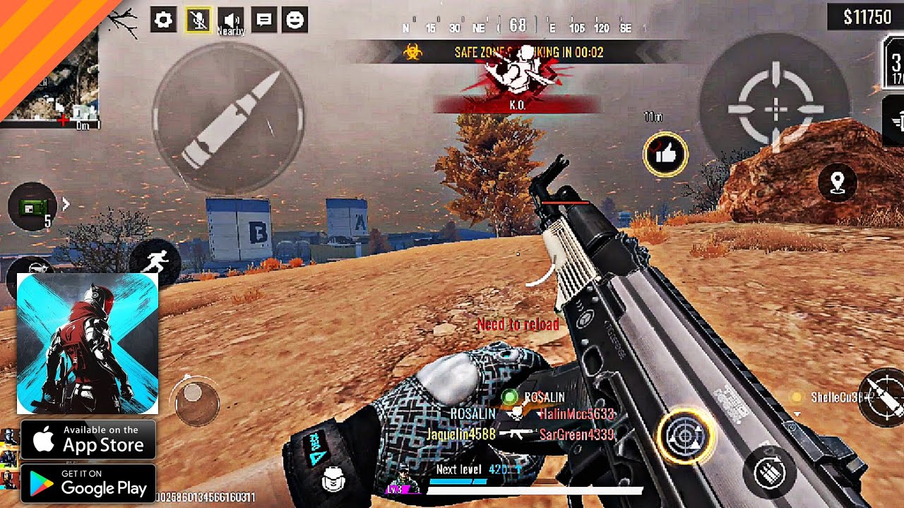 BLOOD STRIKE BATTLE ROYALE GAMEPLAY (Android, iOS)