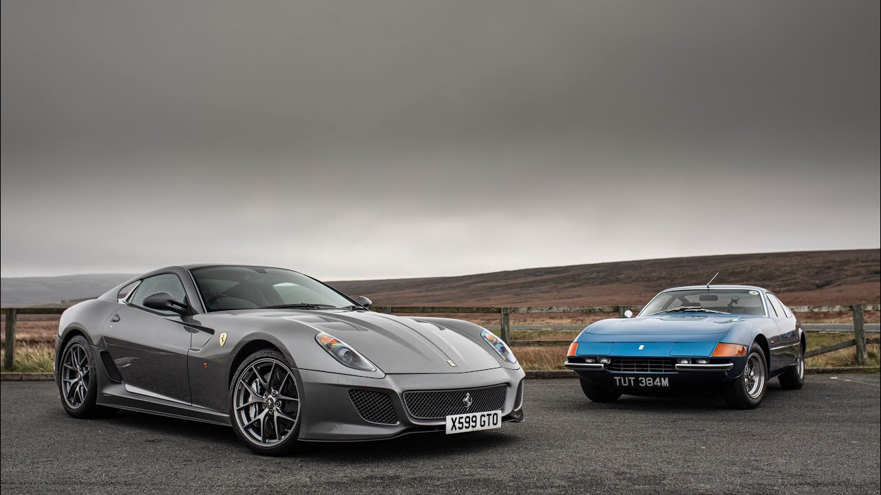 Ferrari Daytona против 599 GTO — Возвышенное против нелепого
