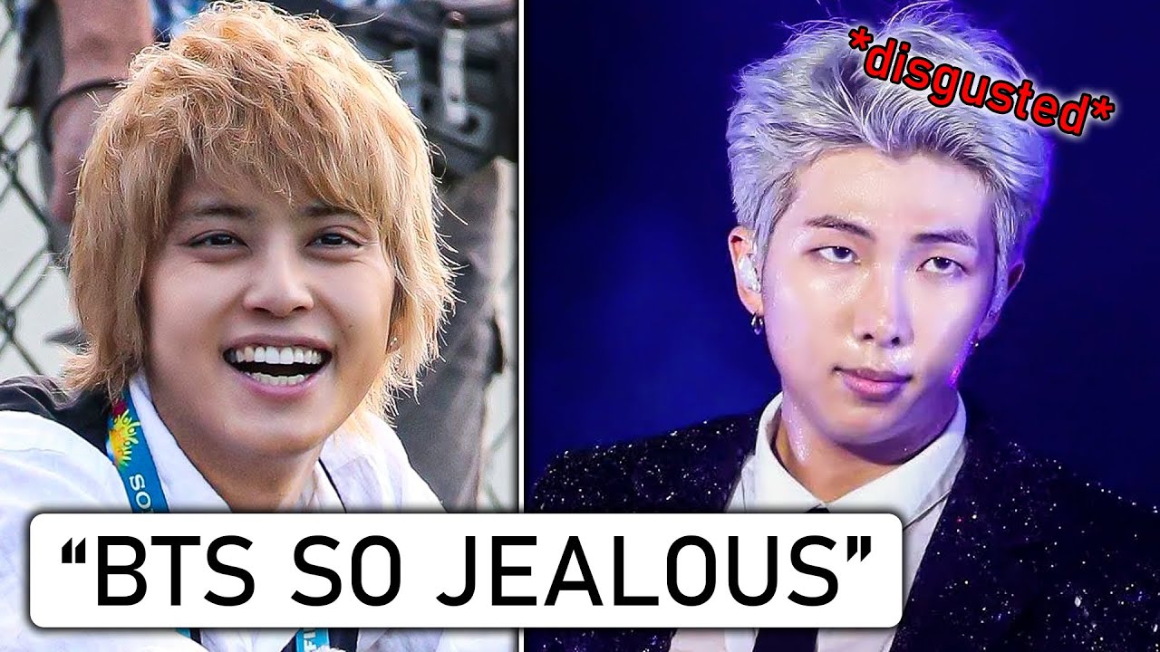 Celebrities Who Are Jealous At BTS!