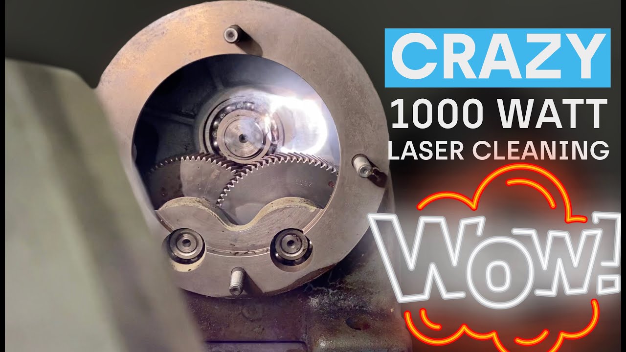 1000 watt laser cleaning compilation