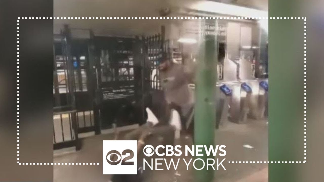 Caught on camera: Woman brutally beaten in Harlem subway station