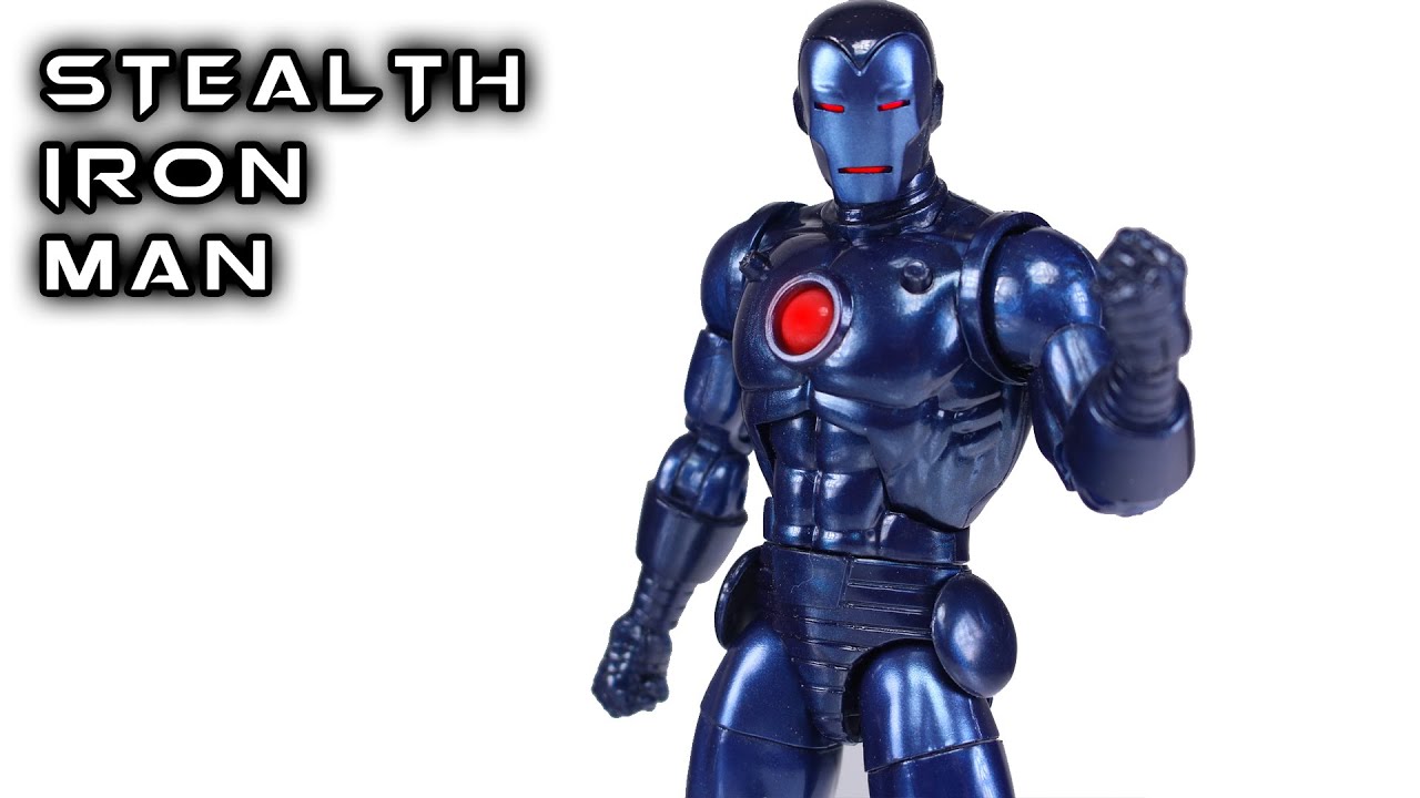 Marvel Legends STEALTH IRON MAN Action Figure Review