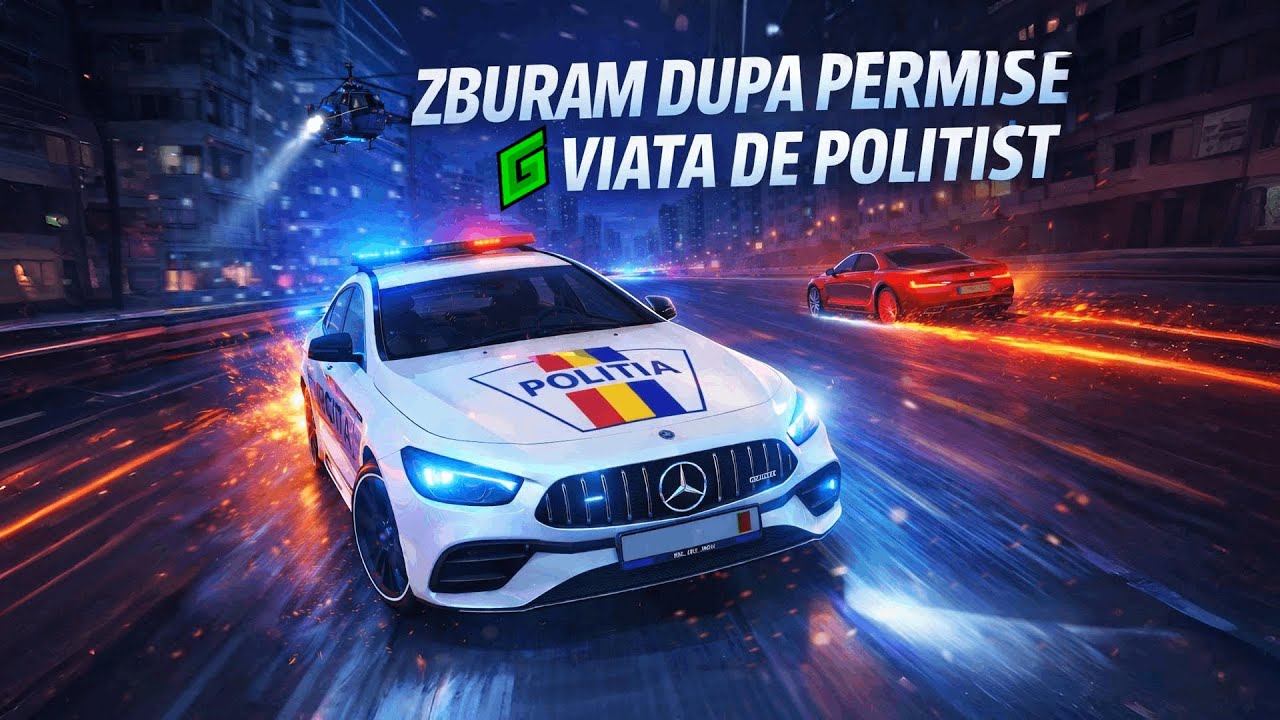 🚓 ZBURAM CU MASINA POLITIEI DUPA WANTED SI PERMISE 💨 | SAMP GREENSTONE ⭐