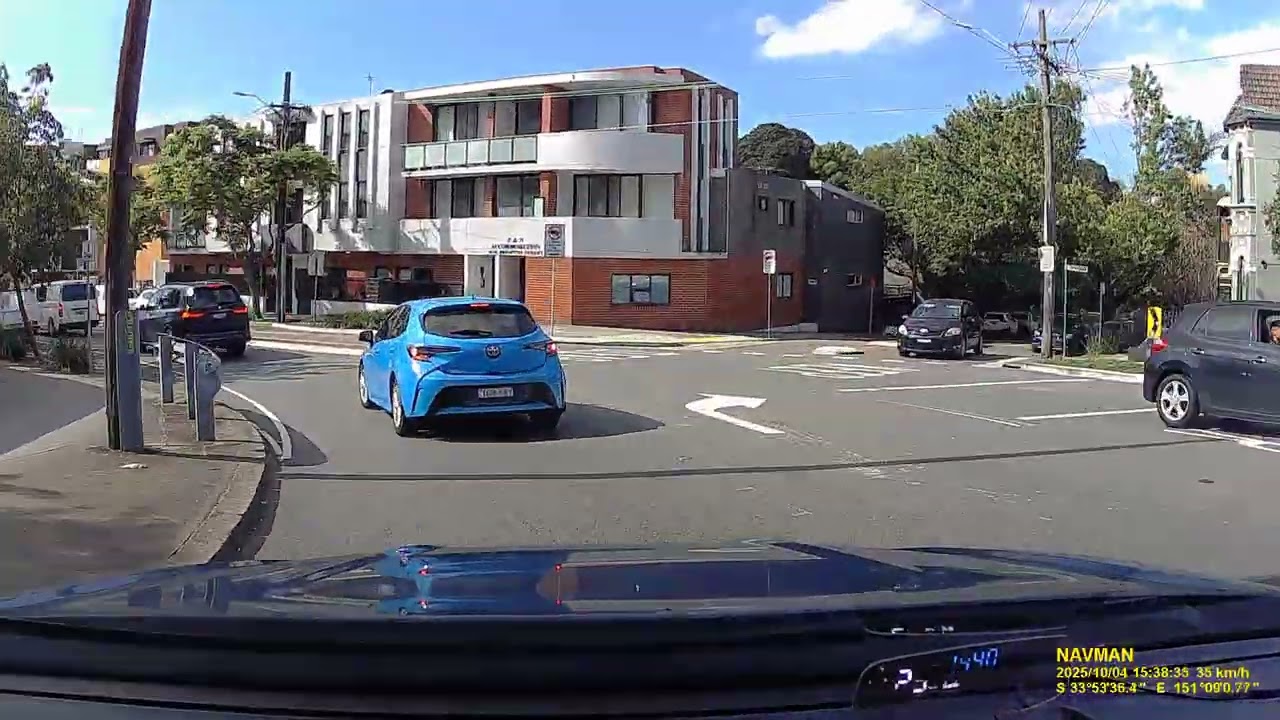 Driving in Sydney NSW Australia (somewhere near Homebush - not sure) 2025 