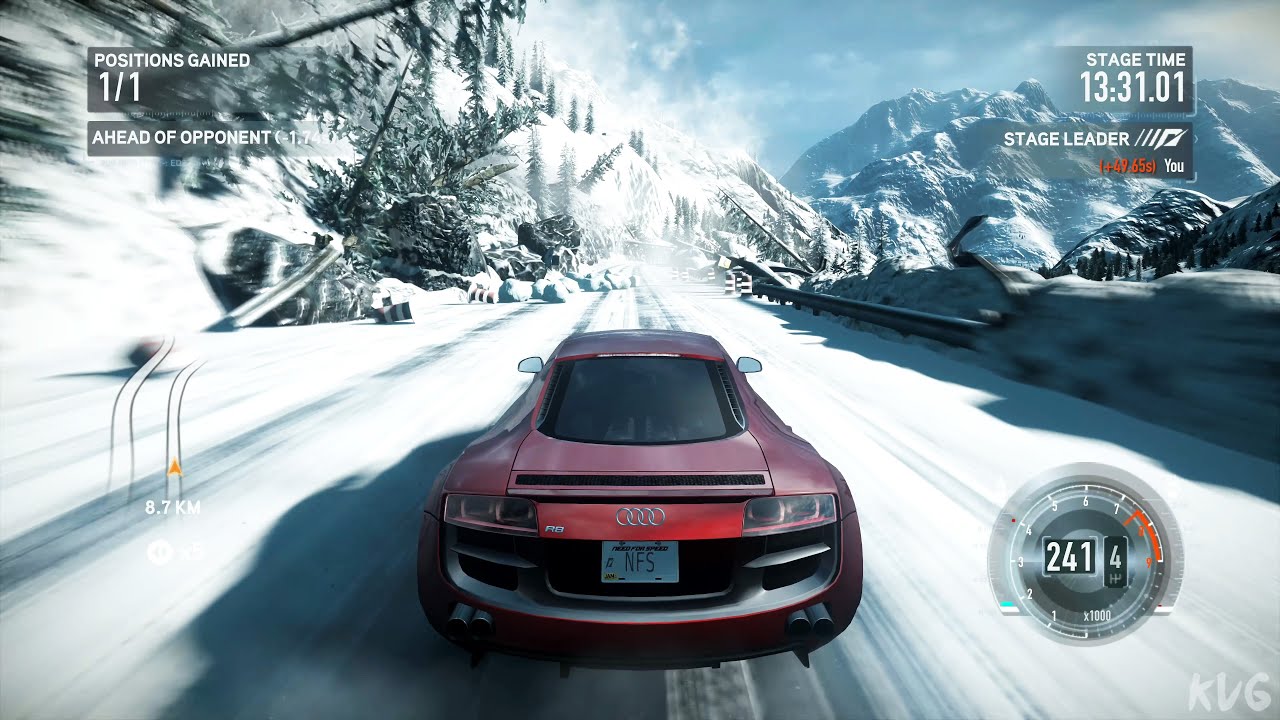 Need for Speed: The Run - Audi R8 V10 (Racer Bodykit) 2010 - Gameplay (PC UHD) [4K60FPS]