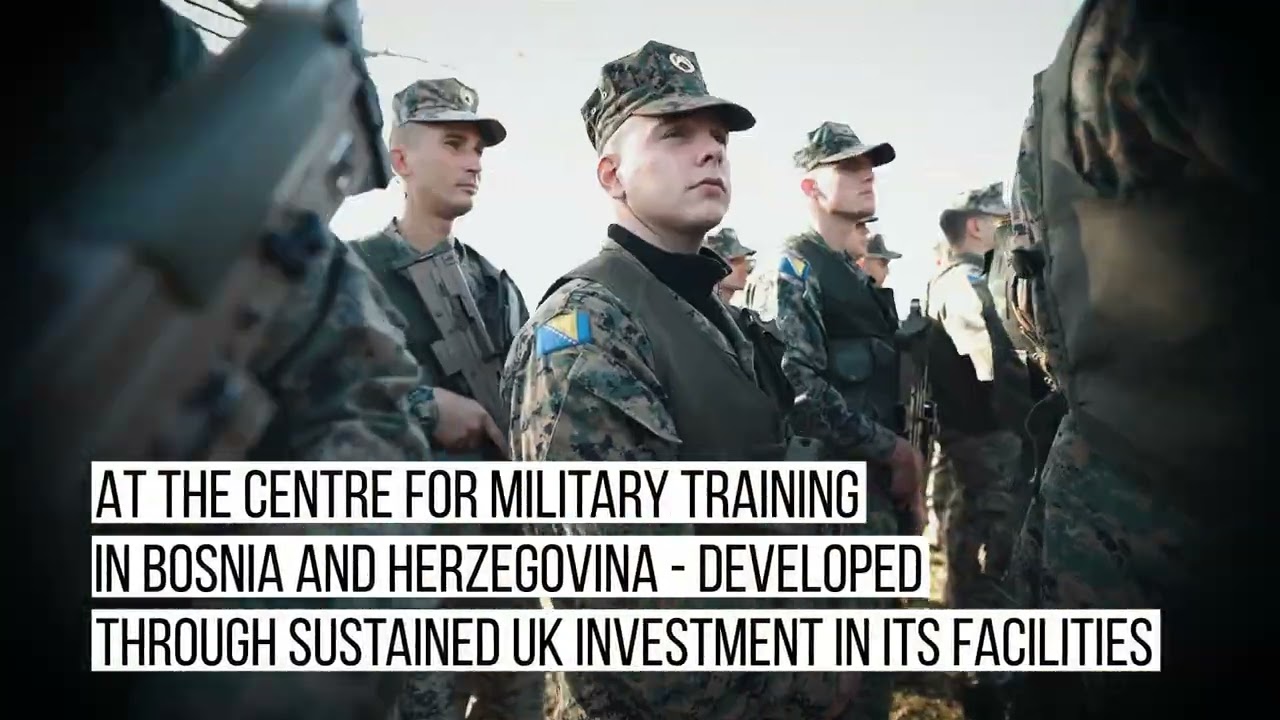 UK and BiH military training in Bosnia and Herzegovina 1 (Eng)