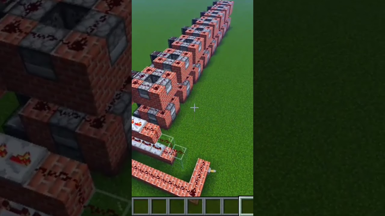Minecraft Artillery TNT Cannon ! #viral #shorts