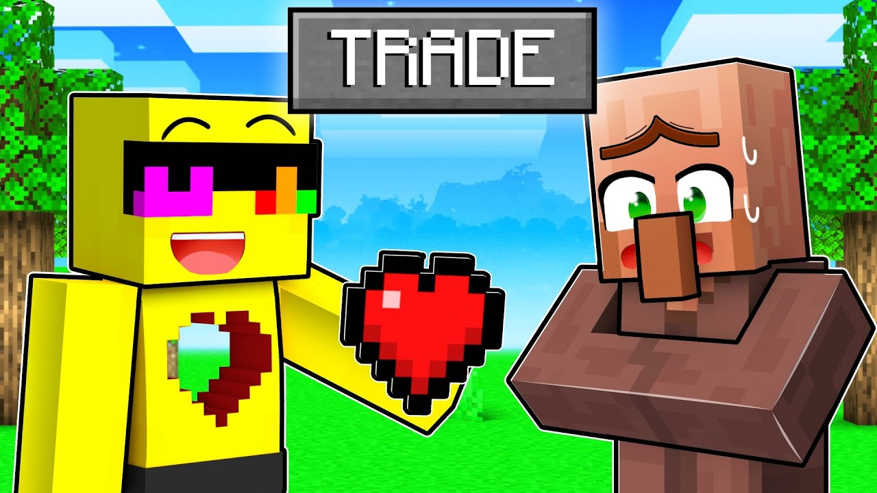 SUNNY Can Trade HEARTS in Minecraft