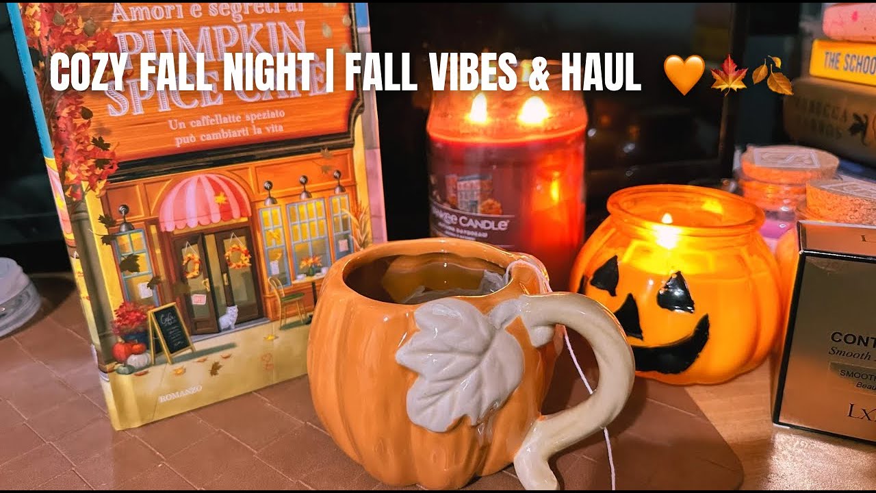 COZY FALL NIGHT | FALL VIBES & HAUL
