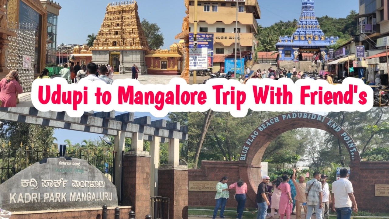Udupi to Mangalore Trip With Friend's // Mangalore Trip With Friend's