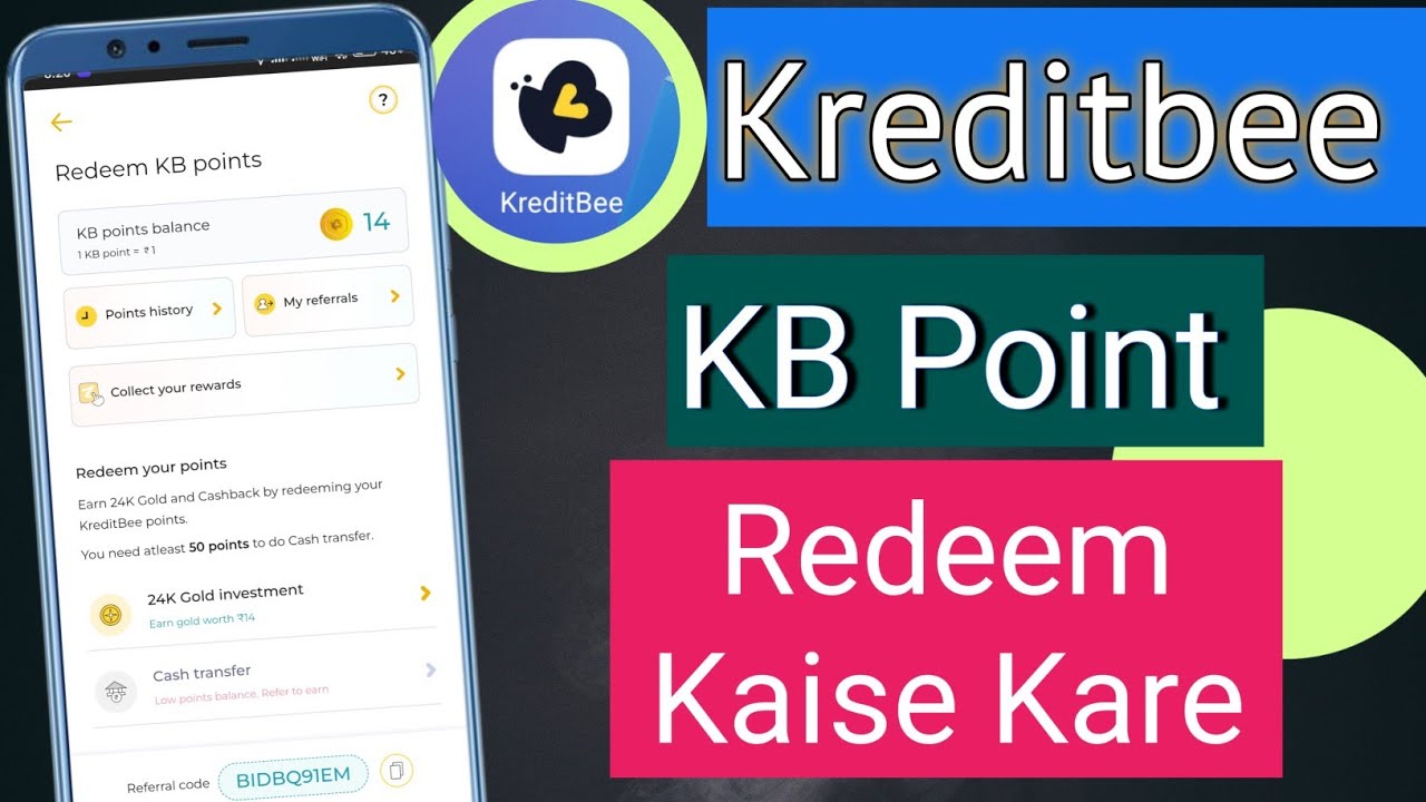 Kreditbee KB Point Kaise Redeem Karen || How To Use Kreditbee On Point || Tech Bidhan 2.0