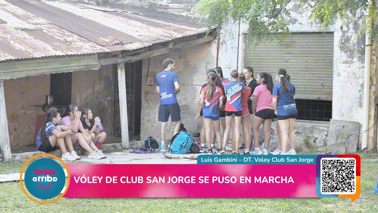 TEMPORADA 2026: Vóley de Club San Jorge se puso en marcha