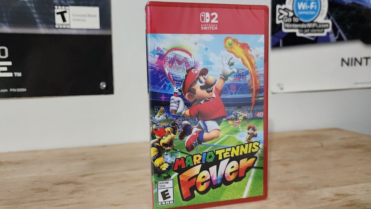 Mario Tennis Fever - Unboxing! (Launch)