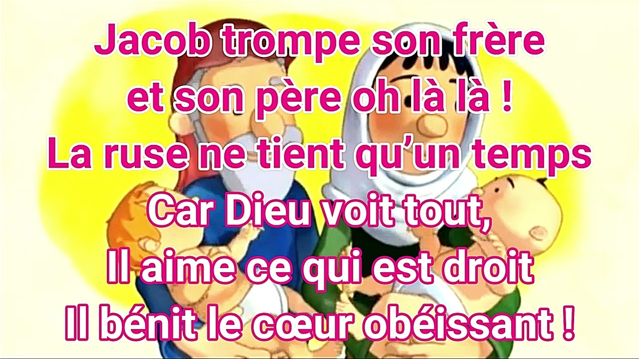 ÉSAÜ ET JACOB - Louange enfant chant chrétien Bible